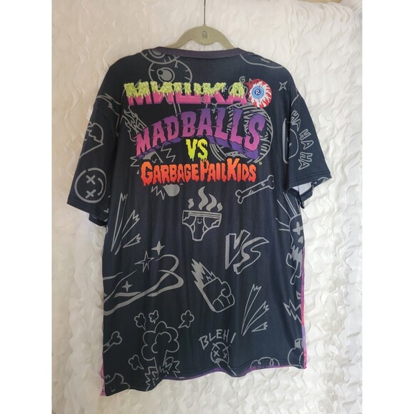 Rare!! Mishka Garbage Pail Kids VS Madballs GPK XXL Shirt EUC - Picture 4 of 4